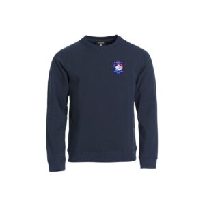 Classic Roundneck / Navy / Brodering