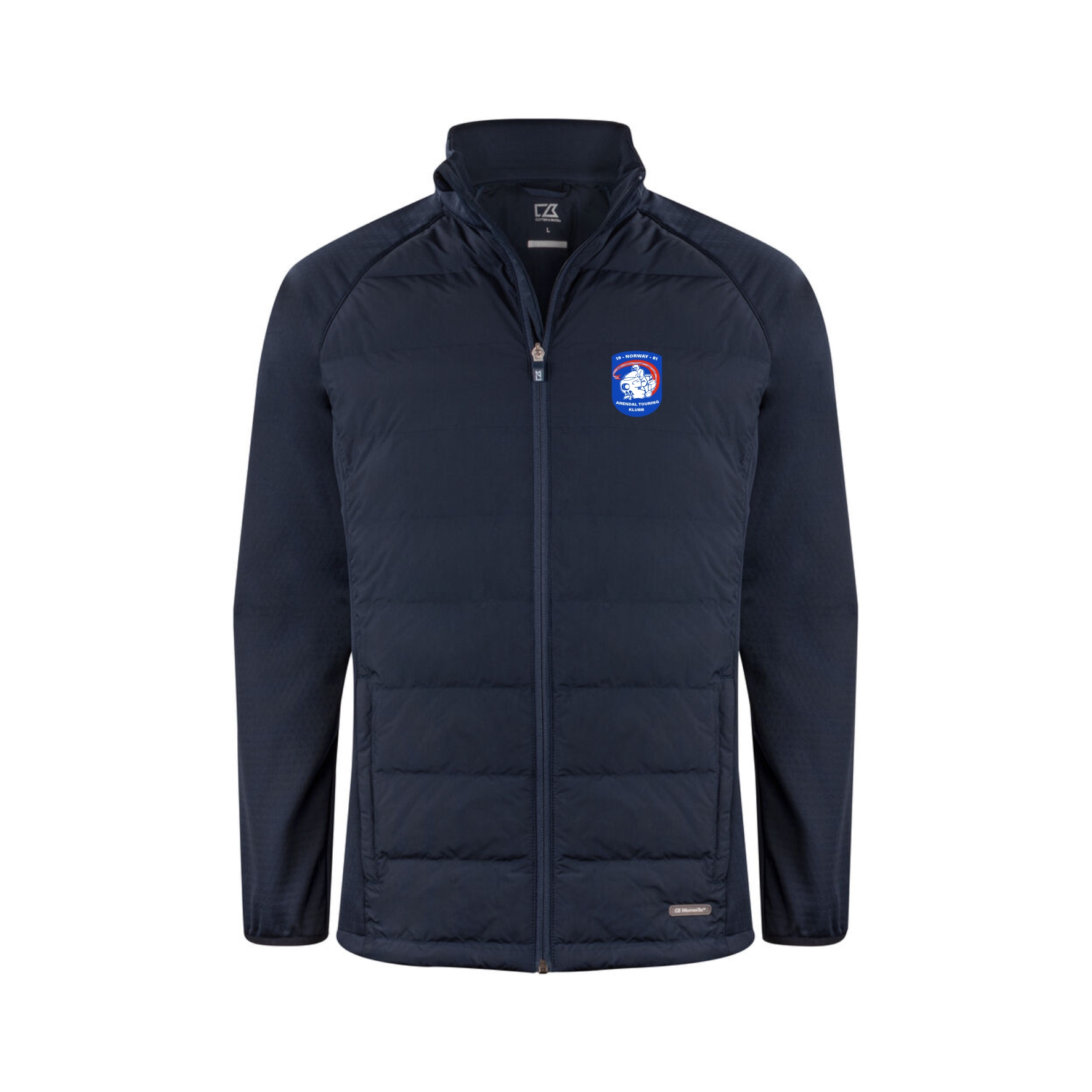Oak Harbor Jacket Men / Navy / Tekstiltrykk