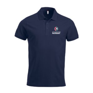 Basic Polo S/S Junior Navy / Norsk Optimistjolleklubb